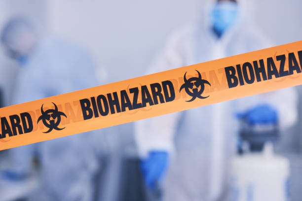 Professional Drug Lab Cleanup technician working in Cookstown, NJ